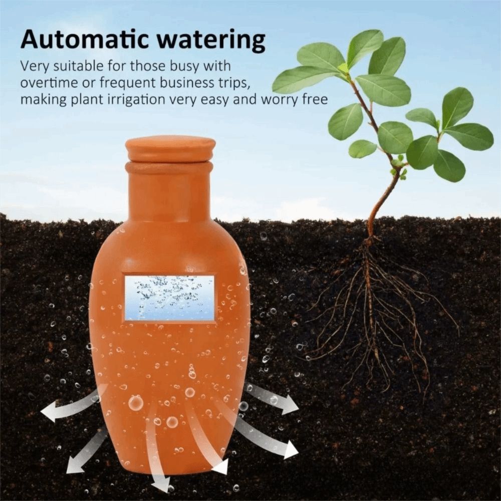 4Pcs Terracotta Material Autom - огляд і ціна Self Watering Insert